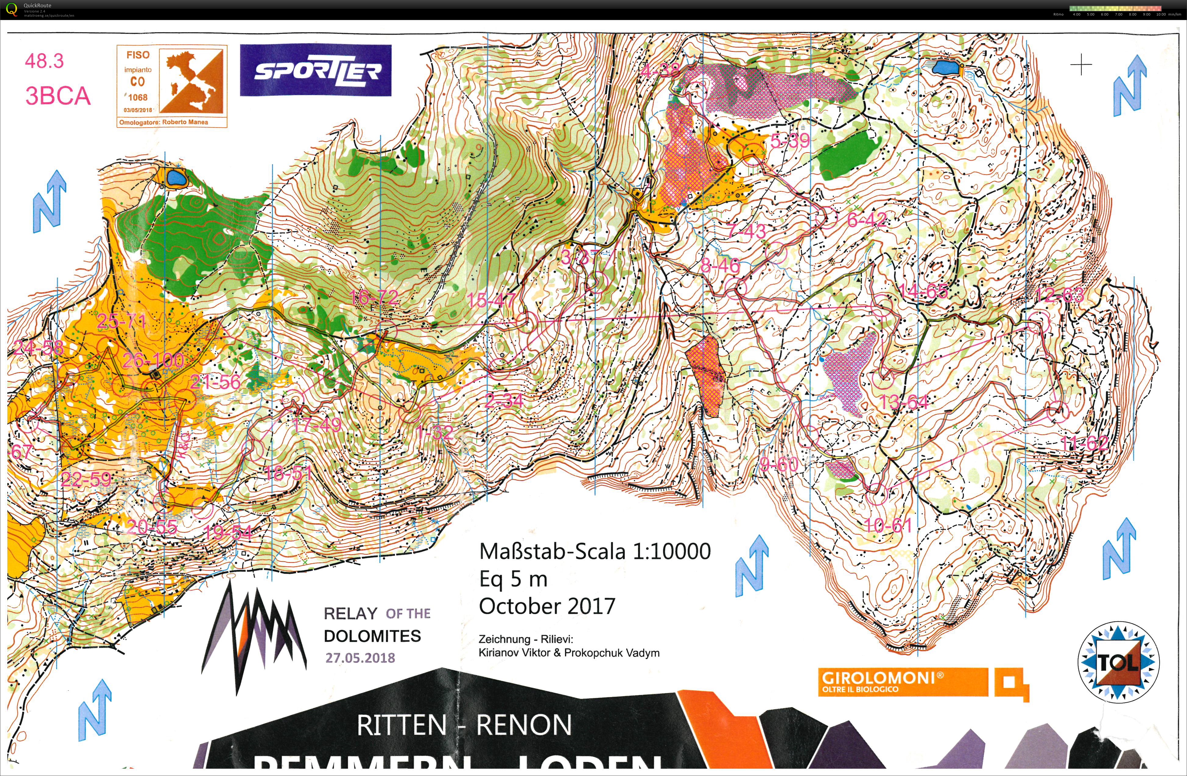 Relay of the Dolomites (2018-05-27)