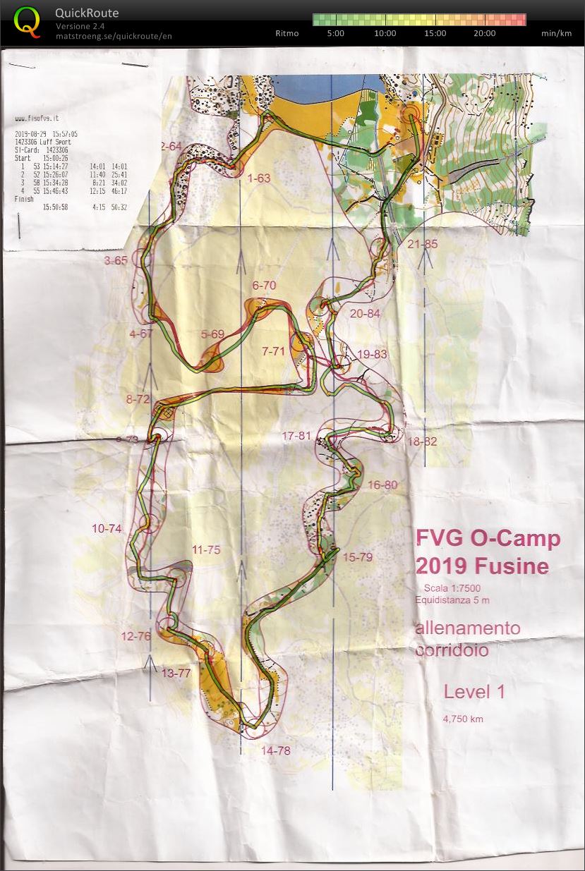 FVG-O Camp Day 3 - Allenamento Corridoio (29/08/2019)