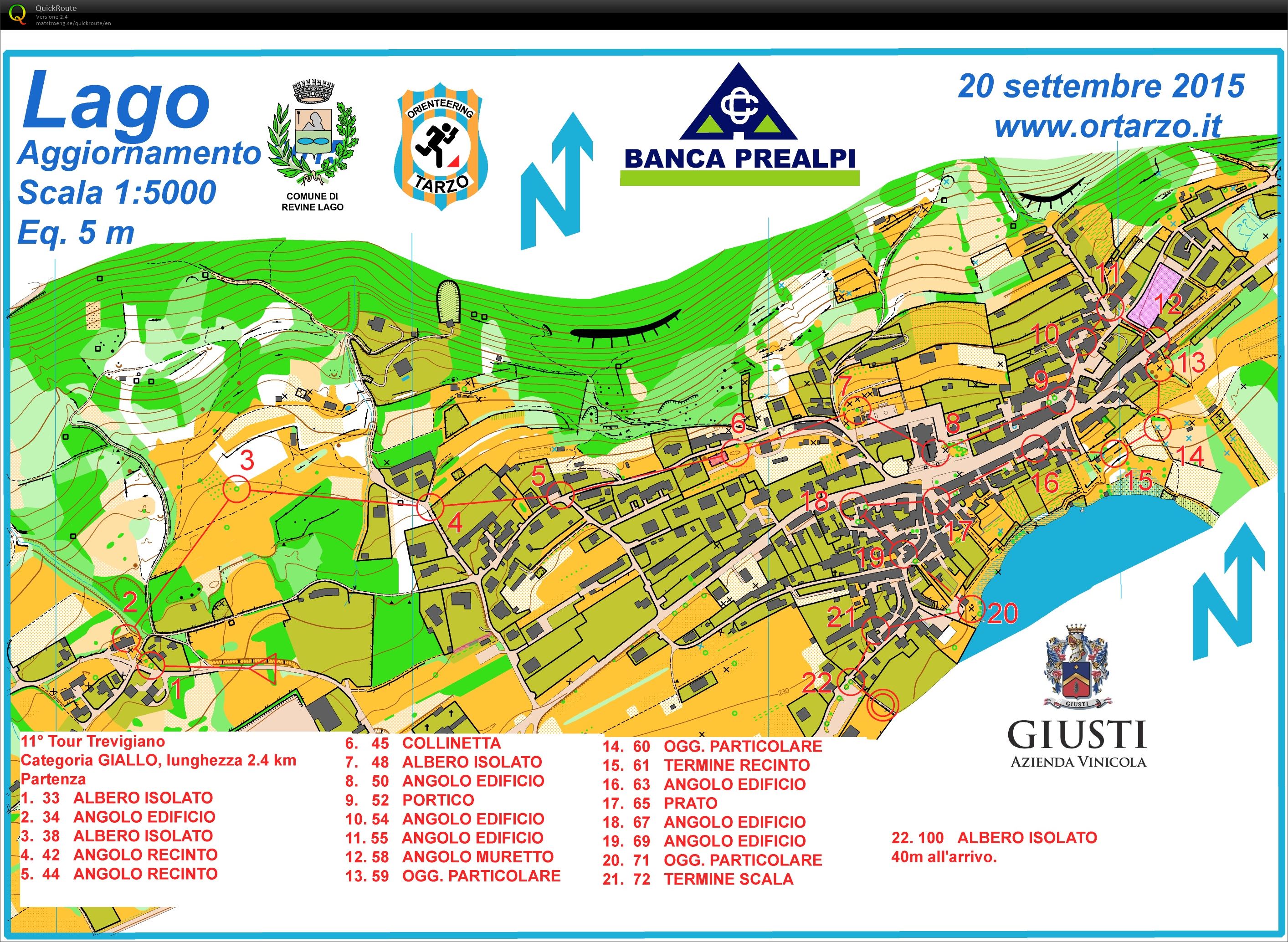 12a Prova Tour Trevigiano (20-09-2015)